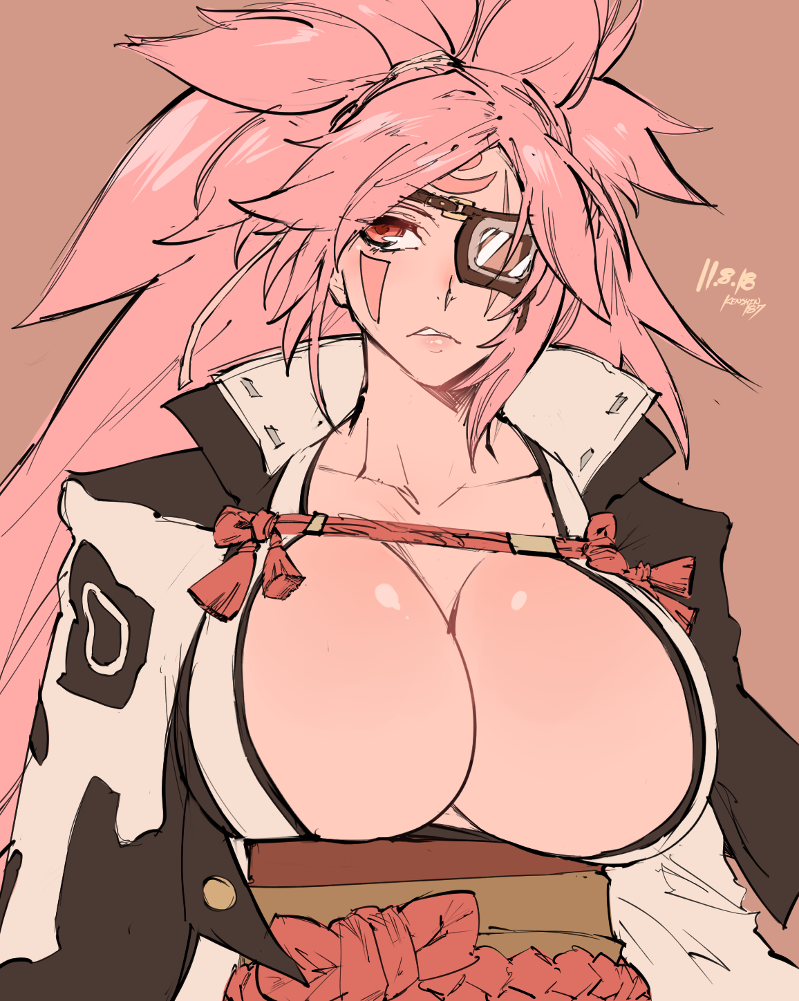 but I feel like Baiken is just something different from all the rest. 